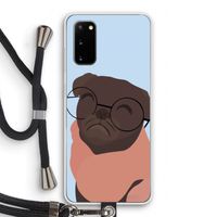 Ludo: Samsung Galaxy S20 Transparant Hoesje met koord