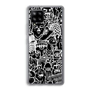 Vexx Black Mixtape: Samsung Galaxy A42 5G Transparant Hoesje
