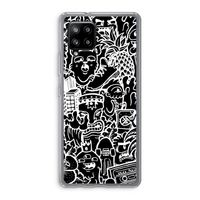 Vexx Black Mixtape: Samsung Galaxy A42 5G Transparant Hoesje Vexx Black Mixtape: Samsung Galaxy A42 5G Transparant Hoesje