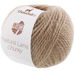 Lana Grossa Natural Lama Chunky 010 Licht Beige