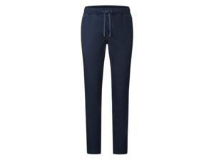 LIVERGY Heren chino slim fit (56, Marineblauw)