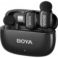 Boya MINI-14 - 2.4 GHz Ultra-Mini Draadloze Microfoon 2TX-1RX voor USB-C