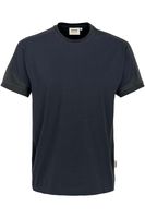 HAKRO 290 Comfort Fit T-Shirt ronde hals inkt/antraciet, Effen - thumbnail