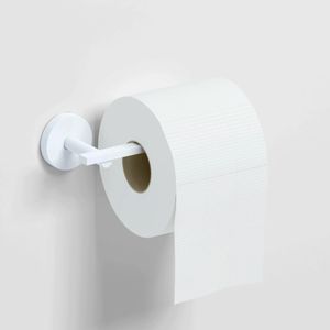 Clou Flat toiletrolhouder wit mat