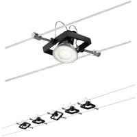 Paulmann Wire Set MacII Kabelsysteem compleet GU5.3 LED Zwart (mat)