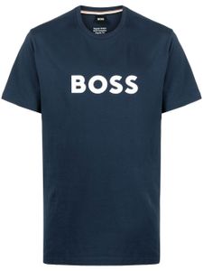 BOSS t-shirt à logo imprimé - Bleu