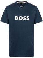 BOSS t-shirt à logo imprimé - Bleu - thumbnail