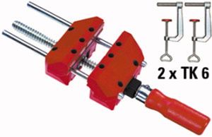 BESSEY S10-ST klem Veerklem 10 cm Rood