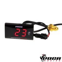 Temperatuurmeter Voca Racing 120°C rood Temperatuurmeter Voca Racing 120°C rood