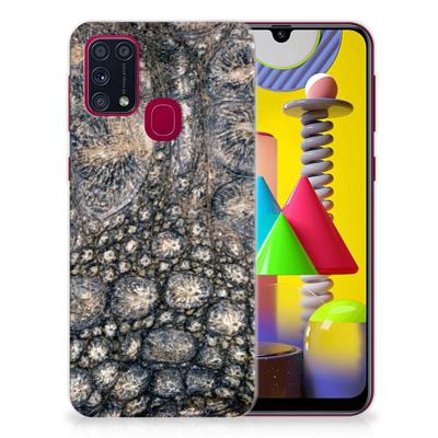 Samsung Galaxy M31 | TPU Hoesje | Krokodillenprint