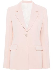 Lanvin blazer à simple boutonnage - Rose