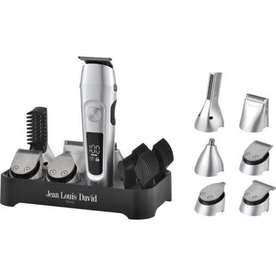 6-in-1 tondeuse - JEAN LOUIS DAVID - JLD ULTIMATE TRIMMER - 6 verwisselbare koppen - 120 minuten batterijduur