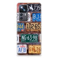 Xiaomi 12T | 12T Pro | Siliconen hoesje | met foto Kentekenplaten