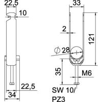 OBO Bettermann 1186224 Beugelklem 1 stuk(s)