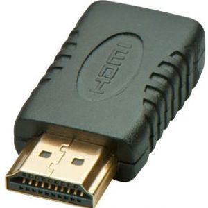 Lindy 41208 HDMI HDMI Mini Zwart kabeladapter/verloopstukje