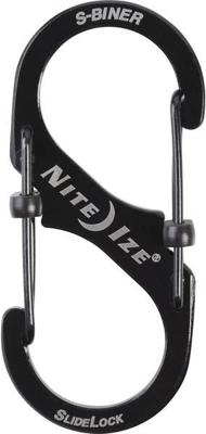 Nite ize S-Biner #3 Slidelock Stainless Black Multitool