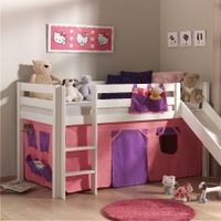 Gordijn Charlie Paars/Roze