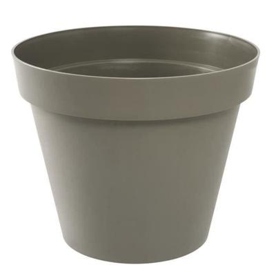 EDA Toscaanse ronde bloempot - Ø 60 x H 47 cm - 76 L - Taupe