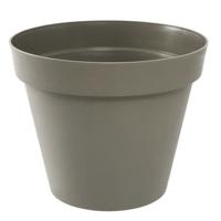 EDA Toscaanse ronde bloempot - Ø 60 x H 47 cm - 76 L - Taupe