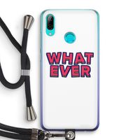 Whatever: Huawei P Smart (2019) Transparant Hoesje met koord