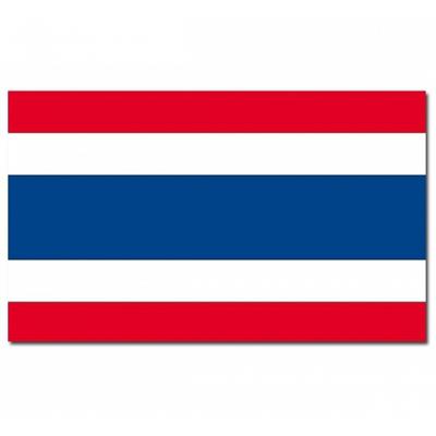 Vlag Thailand - 90 x 150 cm - Thaise Vlag - Thailand