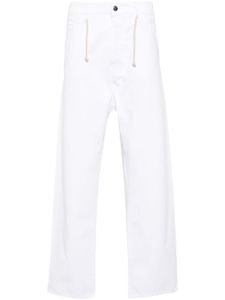 Société Anonyme pantalon sarouel Giant à lien de resserrage - Blanc