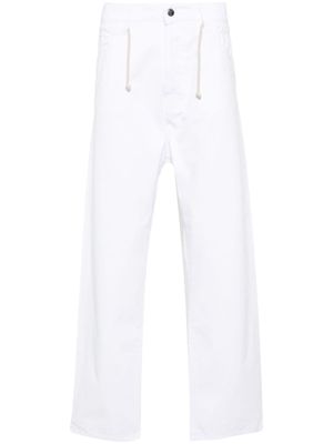 Société Anonyme pantalon sarouel Giant à lien de resserrage - Blanc