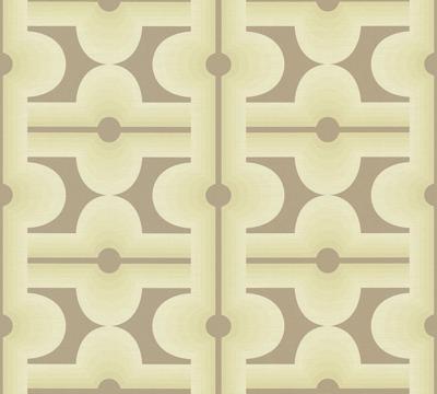 AS Creation Retro Chic - Bruin - Retro - 395333