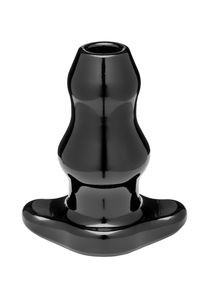 Double Tunnel Plug - Large - Black