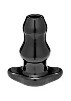 Double Tunnel Plug - Large - Black