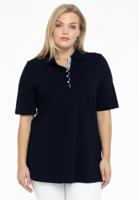 Yoek Polo-shirt flare | Blauw | Maat 54/56