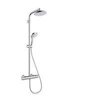 Hansgrohe Croma 220 Vario Top Doucheset - Ecostat 1001 - thermostatisch - hoofddouche 22cm - handdouche s multi -chroom 27368000