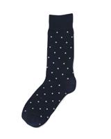 HEMA Heren Sokken Met Katoen Stippen Donkerblauw (donkerblauw) - thumbnail