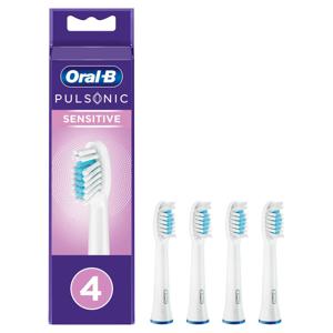 Oral-B Pulsonic Sensitive Opzetborstel voor elektrische tandenborstel 4 stuk(s) Wit