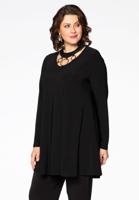 Yoek Tuniek wide bottom ringen | Zwart | Maat 50/52 Yoek Tuniek wide bottom ringen | Zwart | Maat 50/52
