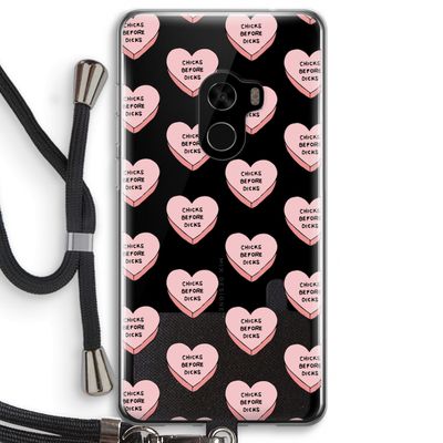 Chicks before dicks: Xiaomi Mi Mix 2 Transparant Hoesje met koord