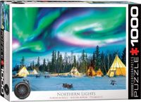 Northern Lights - Yellowknife Puzzel 1000 Stukjes