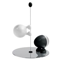 Alessi ASG02 BW kruidenstrooier Zwart, Roestvrijstaal, Wit - thumbnail