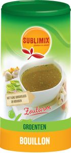 Groentebouillon zoutarm glutenvrij