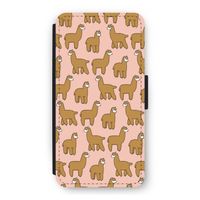 Alpacas: iPhone 12 Pro Flip Hoesje