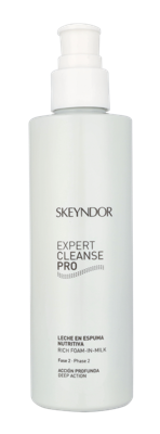 Skeyndor Expert Cleanse Pro Rich Foam-In-Milk 200ml Make-up verwijderaar en reiniger