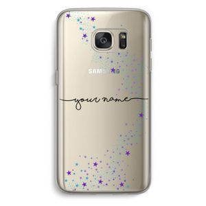 Sterren: Samsung Galaxy S7 Transparant Hoesje