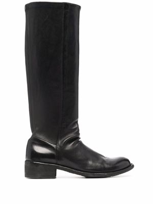 Officine Creative bottes Lison en cuir - Noir