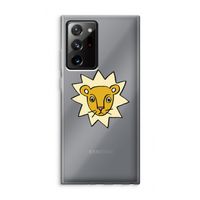Kleine leeuw: Samsung Galaxy Note 20 Ultra / Note 20 Ultra 5G Transparant Hoesje
