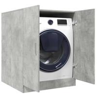 VidaXL Wasmachinekast 70,5x71,5x91,5 cm betongrijs VidaXL Wasmachinekast 70,5x71,5x91,5 cm betongrijs