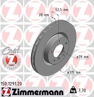 Remschijf Coat Z 150129120