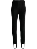 Kenzo pantalon fuseau à taille haute - Noir