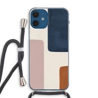 Geo #5: iPhone 12 Transparant Hoesje met koord