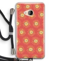 Zon: HTC U Play Transparant Hoesje met koord