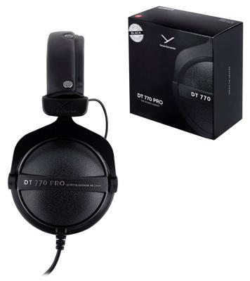 Beyerdynamic DT 770 Pro 80 Ohm Black Limited Edition - gesloten studiohoofdtelefoons